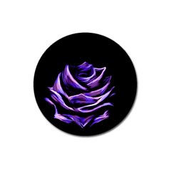 Rose Flower Design Nature Blossom Magnet 3  (round) by Nexatart