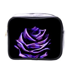 Rose Flower Design Nature Blossom Mini Toiletries Bags by Nexatart