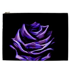 Rose Flower Design Nature Blossom Cosmetic Bag (xxl)  by Nexatart