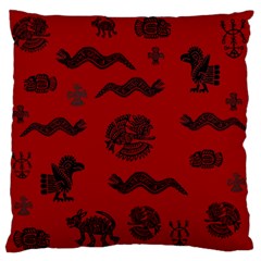 Aztecs Pattern Standard Flano Cushion Case (one Side) by ValentinaDesign