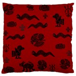 Aztecs pattern Standard Flano Cushion Case (Two Sides) Front