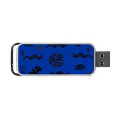 Aztecs Pattern Portable Usb Flash (one Side) by ValentinaDesign