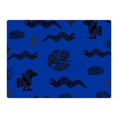 Aztecs Pattern Double Sided Flano Blanket (mini) 