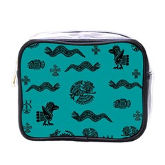 Aztecs Pattern Mini Toiletries Bags