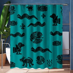 Aztecs Pattern Shower Curtain 60  X 72  (medium) 