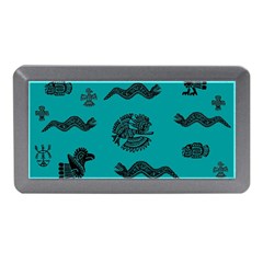 Aztecs Pattern Memory Card Reader (mini) by ValentinaDesign