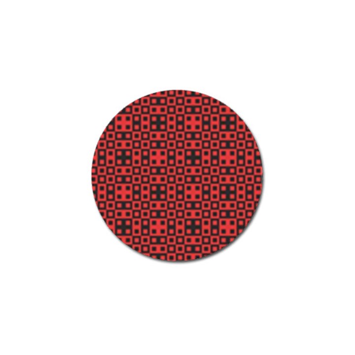 Abstract Background Red Black Golf Ball Marker