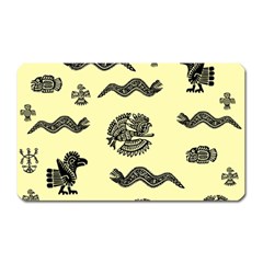 Aztecs Pattern Magnet (rectangular) by ValentinaDesign