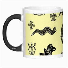 Aztecs Pattern Morph Mugs by ValentinaDesign