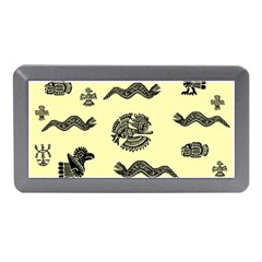 Aztecs Pattern Memory Card Reader (mini) by ValentinaDesign