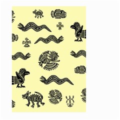 Aztecs Pattern Large Garden Flag (two Sides) by ValentinaDesign