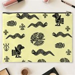 Aztecs pattern Cosmetic Bag (XXXL)  Back