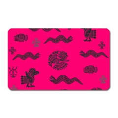 Aztecs Pattern Magnet (rectangular) by ValentinaDesign