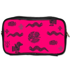 Aztecs Pattern Toiletries Bags by ValentinaDesign