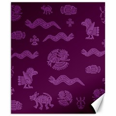 Aztecs Pattern Canvas 8  X 10 