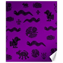 Aztecs Pattern Canvas 8  X 10 