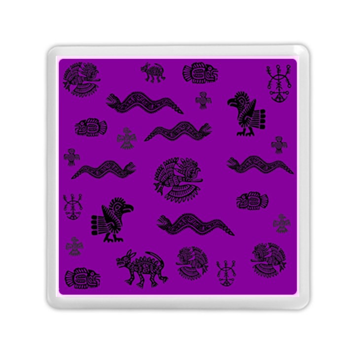 Aztecs pattern Memory Card Reader (Square) 