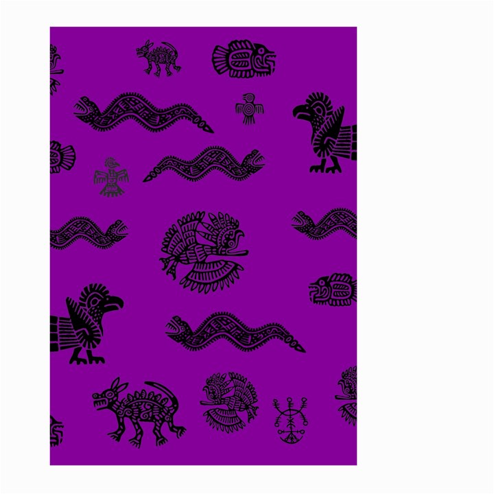 Aztecs pattern Large Garden Flag (Two Sides)