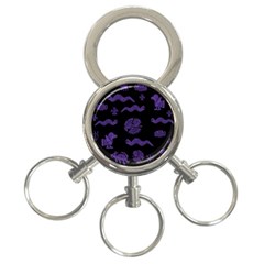 Aztecs Pattern 3-ring Key Chains by ValentinaDesign