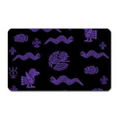 Aztecs Pattern Magnet (rectangular) by ValentinaDesign