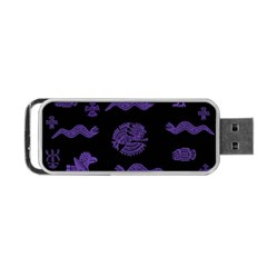 Aztecs Pattern Portable Usb Flash (one Side) by ValentinaDesign