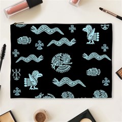 Aztecs Pattern Cosmetic Bag (xl) by ValentinaDesign