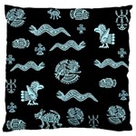 Aztecs pattern Standard Flano Cushion Case (Two Sides) Back