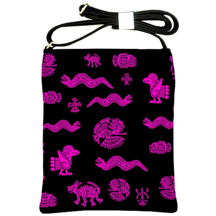 Aztecs pattern Shoulder Sling Bags