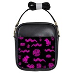 Aztecs pattern Girls Sling Bags Front