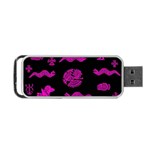 Aztecs pattern Portable USB Flash (One Side) Front