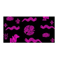 Aztecs Pattern Satin Wrap by ValentinaDesign