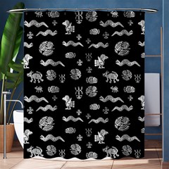 Aztecs Pattern Shower Curtain 60  X 72  (medium)  by ValentinaDesign