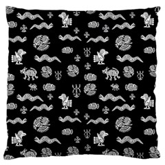 Aztecs Pattern Large Cushion Case (one Side)