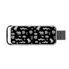 Aztecs Pattern Portable Usb Flash (two Sides) by ValentinaDesign