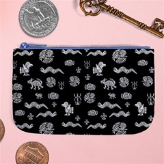 Aztecs Pattern Large Coin Purse