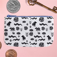 Aztecs Pattern Large Coin Purse