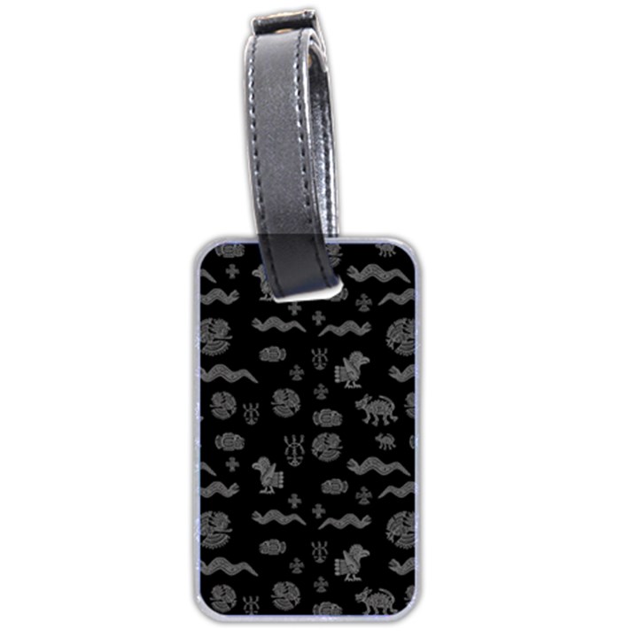 Aztecs pattern Luggage Tags (Two Sides)