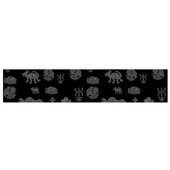 Aztecs Pattern Flano Scarf (small) by ValentinaDesign