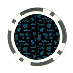 Aztecs pattern Poker Chip Card Guard (10 pack) Front