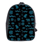 Aztecs pattern School Bags (XL)  Front