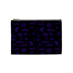 Aztecs Pattern Cosmetic Bag (medium)  by ValentinaDesign