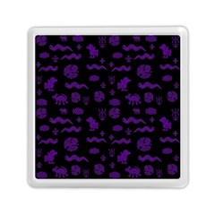 Aztecs Pattern Memory Card Reader (square)  by ValentinaDesign