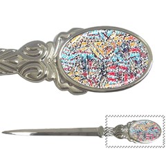 Colorful Paint            Letter Opener by LalyLauraFLM