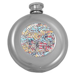 Colorful Paint            Hip Flask (5 Oz) by LalyLauraFLM