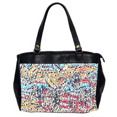 Colorful Paint            Oversize Office Handbag (2 Sides) by LalyLauraFLM