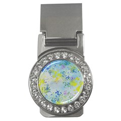 Watercolors Splashes              Money Clip (cz) by LalyLauraFLM