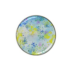 Watercolors Splashes              Hat Clip Ball Marker by LalyLauraFLM