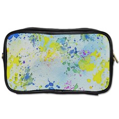 Watercolors Splashes              Toiletries Bag (one Side) by LalyLauraFLM