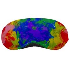 Colorful Paint Texture           Sleeping Mask by LalyLauraFLM