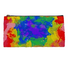 Colorful Paint Texture     Pencil Case